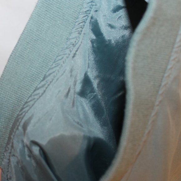 ROOTS GOLF GREEN ATHLETIC VEST JACKET LARGE MEN SLEEVELESS  RIBBED ZIPPER LINED - Picture 9 of 9